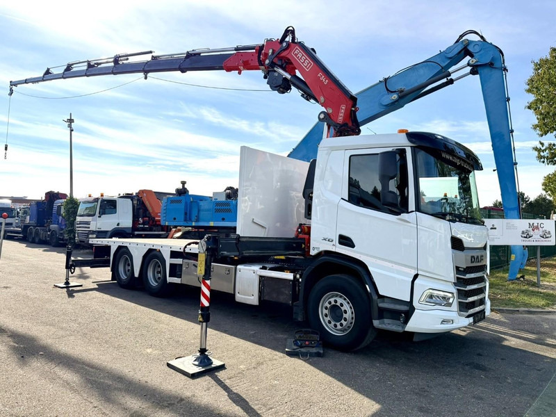 DAF XD 450 6x4 PRITSCHE + (24m) KRAN FASSI F345 8x + WINCH - 35.000km - *TOP CONDITION* - BE TRUCK - Camion plateau, Camion grue: photos 2 DAF XD 450 6x4 PRITSCHE + (24m) KRAN FASSI F345 8x + WINCH - 35.000km - *TOP CONDITION* - BE TRUCK - Camion plateau, Camion grue: photos 2