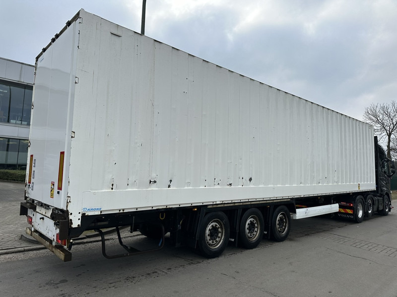 Krone 3-AXLES MB - CLOSED BOX / KIST / KOFFER - AIR SUSPENSION - 2m80 interior hieght - DISC - BE papers - nice condition - Semi-remorque fourgon: photos 4 Krone 3-AXLES MB - CLOSED BOX / KIST / KOFFER - AIR SUSPENSION - 2m80 interior hieght - DISC - BE papers - nice condition - Semi-remorque fourgon: photos 4