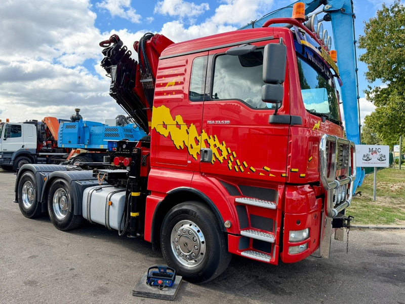 MAN TGA 33.530 6x4 - 90T + CRANE HMF 3720 K6 (17.3m) - RETARDER - MANUAL ZF - EURO 3 - 590.000km - ALCOA - BIG AXLES HUB REDUCTION - BE TRUCK - TOP CONDITION - Camion grue: photos 2 MAN TGA 33.530 6x4 - 90T + CRANE HMF 3720 K6 (17.3m) - RETARDER - MANUAL ZF - EURO 3 - 590.000km - ALCOA - BIG AXLES HUB REDUCTION - BE TRUCK - TOP CONDITION - Camion grue: photos 2