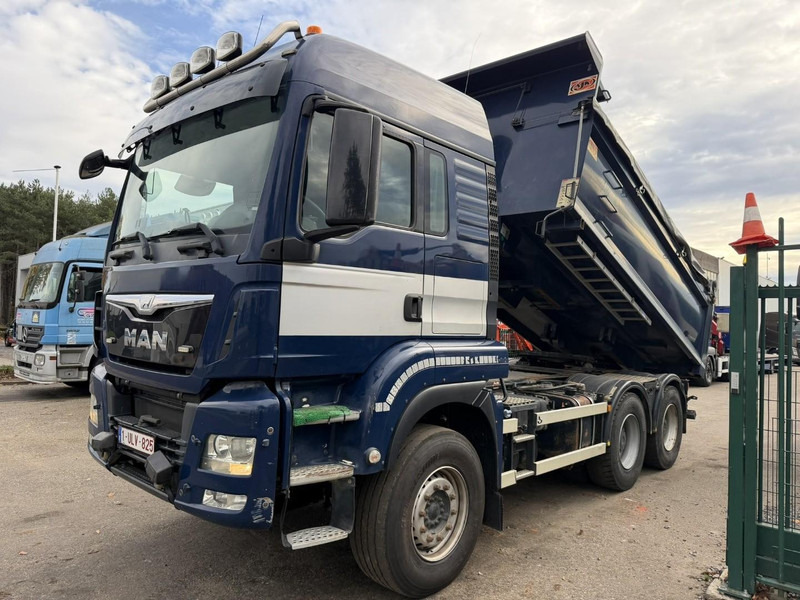 MAN TGS 33.480 6x4 TIPPER + TRACTOR - DOUBLE SYSTEM / WISSELSYSTEEM / DOUBLE PVA - RETARDER - HUB REDUCTION - BE TRUCK - Camion benne: photos 2 MAN TGS 33.480 6x4 TIPPER + TRACTOR - DOUBLE SYSTEM / WISSELSYSTEEM / DOUBLE PVA - RETARDER - HUB REDUCTION - BE TRUCK - Camion benne: photos 2