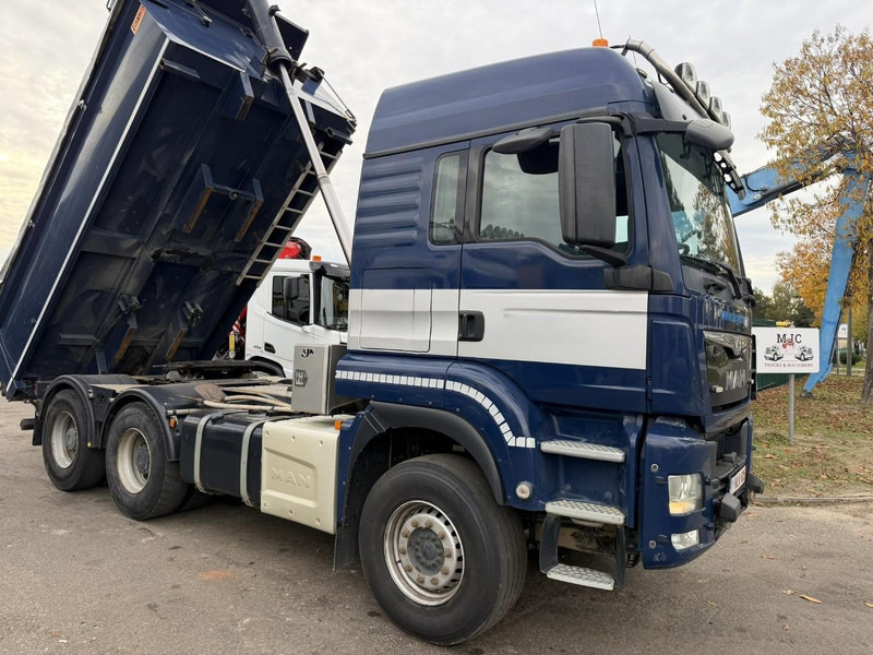 MAN TGS 33.480 6x4 TIPPER + TRACTOR - DOUBLE SYSTEM / WISSELSYSTEEM / DOUBLE PVA - RETARDER - HUB REDUCTION - BE TRUCK - Camion benne: photos 5 MAN TGS 33.480 6x4 TIPPER + TRACTOR - DOUBLE SYSTEM / WISSELSYSTEEM / DOUBLE PVA - RETARDER - HUB REDUCTION - BE TRUCK - Camion benne: photos 5