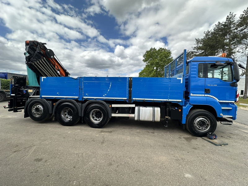 MAN TGS 35.400 8x4 TRIDEM + (32.5m) CRANE HMF 4720 K6 + JIB FJ1000 K4 - PLATFORM 6m - LIFT/STEERING - RADIO - 5E F - BE TRUCK - Camion grue: photos 4 MAN TGS 35.400 8x4 TRIDEM + (32.5m) CRANE HMF 4720 K6 + JIB FJ1000 K4 - PLATFORM 6m - LIFT/STEERING - RADIO - 5E F - BE TRUCK - Camion grue: photos 4