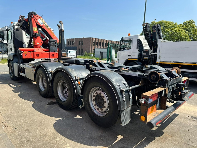 MAN TGS 35.400 8x4 TRIDEM HOOKLIFT T22 + CRANE PALFINGER PK 18001 EH + RADIO - EURO 5 - LIFT/STEERING AXLE - BE TRUCK - Camion ampliroll, Camion grue: photos 5 MAN TGS 35.400 8x4 TRIDEM HOOKLIFT T22 + CRANE PALFINGER PK 18001 EH + RADIO - EURO 5 - LIFT/STEERING AXLE - BE TRUCK - Camion ampliroll, Camion grue: photos 5