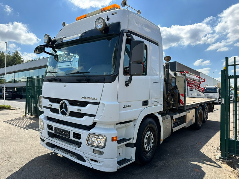Mercedes-Benz ACTROS 2546 6x2 PRITSCHE + KRAN HIAB 422 EP-6 HIPRO - *415.000km* - PLATFORM 6m50 - LIFT AXLE - MP 3 - EURO 5 - BELGIAN PAPERS - Camion plateau, Camion grue: photos 4 Mercedes-Benz ACTROS 2546 6x2 PRITSCHE + KRAN HIAB 422 EP-6 HIPRO - *415.000km* - PLATFORM 6m50 - LIFT AXLE - MP 3 - EURO 5 - BELGIAN PAPERS - Camion plateau, Camion grue: photos 4