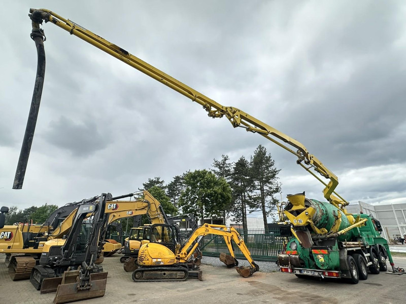 Camion pompe Mercedes-Benz ACTROS 3241 8x4 PUMI PM M 21-3 (21m) Putzmeister - *238.000km* / 1586H - EPS - BLADVERING / NAAFREDUCTIE: photos 7