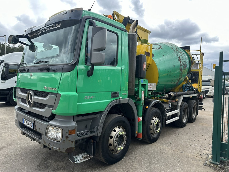 Mercedes-Benz ACTROS 3241 8x4 PUMI PM M 21-3 (21m) Putzmeister - *238.000km* / 1586H - EPS - BLADVERING / NAAFREDUCTIE - Camion malaxeur: photos 3 Mercedes-Benz ACTROS 3241 8x4 PUMI PM M 21-3 (21m) Putzmeister - *238.000km* / 1586H - EPS - BLADVERING / NAAFREDUCTIE - Camion malaxeur: photos 3