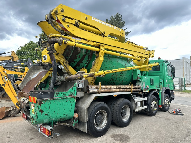 Mercedes-Benz ACTROS 3241 8x4 PUMI PM M 21-3 (21m) Putzmeister - *238.000km* / 1586H - EPS - BLADVERING / NAAFREDUCTIE - Camion malaxeur: photos 5 Mercedes-Benz ACTROS 3241 8x4 PUMI PM M 21-3 (21m) Putzmeister - *238.000km* / 1586H - EPS - BLADVERING / NAAFREDUCTIE - Camion malaxeur: photos 5