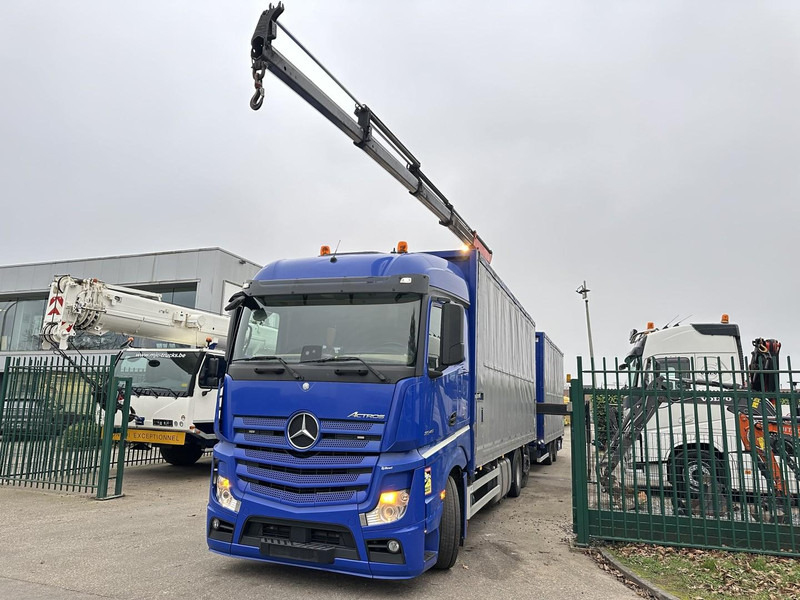 Mercedes-Benz Actros 2645 6x2 105m³ JUMBO + RETARDER + CRANE PALFINGER PK 19.001 SLD (4x) + RADIO - *FULL AIR* - FRIGO - EURO 6 - SAF AXLES - BELGIAN TRUCK - Camion grue: photos 3 Mercedes-Benz Actros 2645 6x2 105m³ JUMBO + RETARDER + CRANE PALFINGER PK 19.001 SLD (4x) + RADIO - *FULL AIR* - FRIGO - EURO 6 - SAF AXLES - BELGIAN TRUCK - Camion grue: photos 3