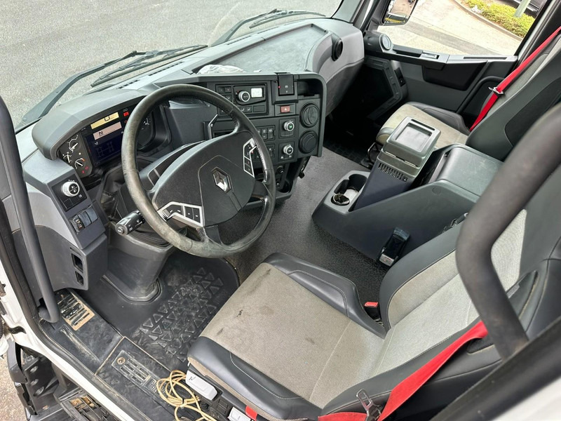 Camion ampliroll, Camion grue Renault C460 8x4 HOOKLIFT + (19m!) CRANE HIAB 288 E-6 HIDUO - RADIO - 5/6 F - STEEL SPRING / HUB REDUCTION - BE TRUCK: photos 10