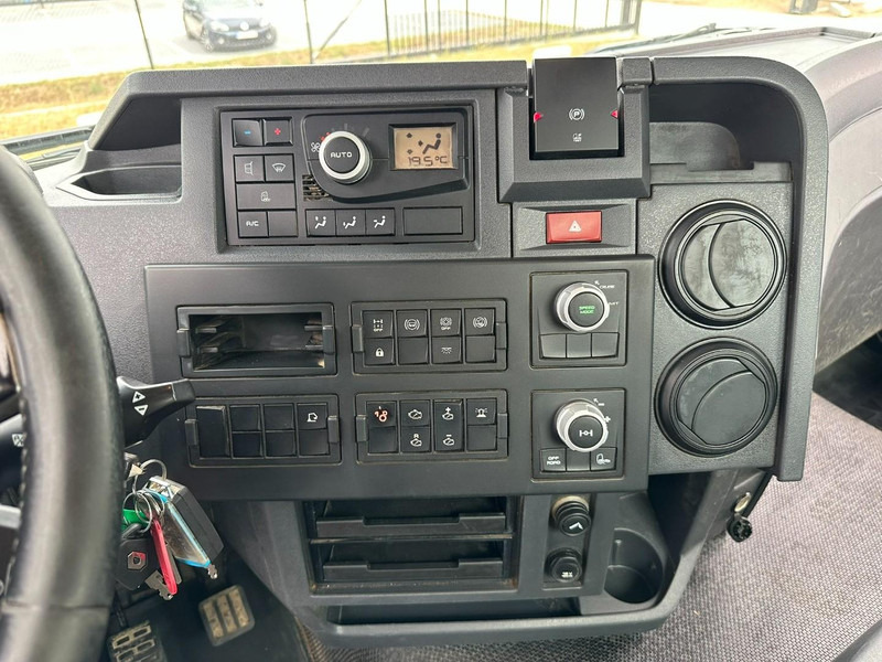 Camion ampliroll, Camion grue Renault C460 8x4 HOOKLIFT + (19m!) CRANE HIAB 288 E-6 HIDUO - RADIO - 5/6 F - STEEL SPRING / HUB REDUCTION - BE TRUCK: photos 13