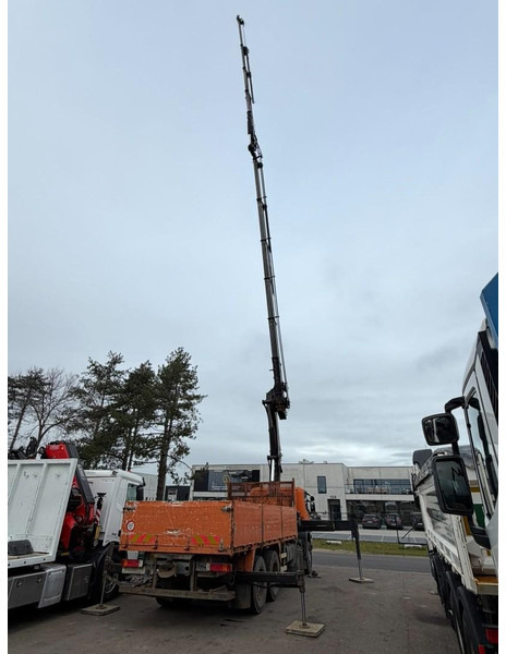 Camion plateau, Camion grue Scania P420 8X4 PRITSCHE + (25m) KRAN HIAB 422 E-5 HIPRO + JIB 100X-4 - RETARDER - *284.000km* - MANUAL - STEEL SPRING - EURO 3 - BE TRUCK: photos 19 Camion plateau, Camion grue Scania P420 8X4 PRITSCHE + (25m) KRAN HIAB 422 E-5 HIPRO + JIB 100X-4 - RETARDER - *284.000km* - MANUAL - STEEL SPRING - EURO 3 - BE TRUCK: photos 19