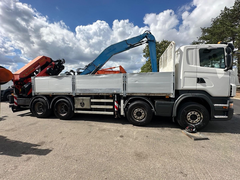 Scania R420 8x4 + CRANE PALFINGER PK44002 F (7x) + Rotator - 6m50 platform - Manual - - Camion grue: photos 3 Scania R420 8x4 + CRANE PALFINGER PK44002 F (7x) + Rotator - 6m50 platform - Manual - - Camion grue: photos 3
