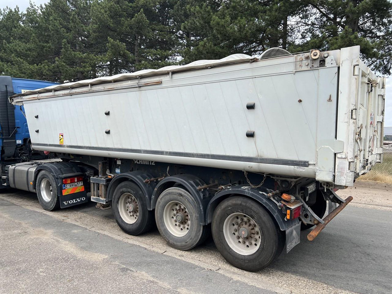 Schmitz Cargobull SKI 24 3-AXLES SAF - STEEL BODY / ALU TIPPER - GOOD CONDITION - Semi-remorque benne: photos 2 Schmitz Cargobull SKI 24 3-AXLES SAF - STEEL BODY / ALU TIPPER - GOOD CONDITION - Semi-remorque benne: photos 2