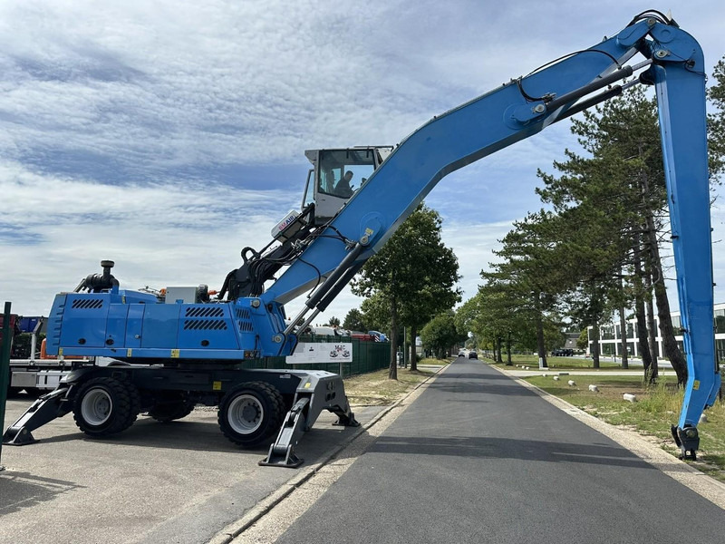 Terex FUCHS MHL 360 OVERSLAGKRAAN / MATERIAL HANDLER / UMSCHLAGBAGGER - TOP ZUSTAND - Pelle sur pneus: photos 5 Terex FUCHS MHL 360 OVERSLAGKRAAN / MATERIAL HANDLER / UMSCHLAGBAGGER - TOP ZUSTAND - Pelle sur pneus: photos 5