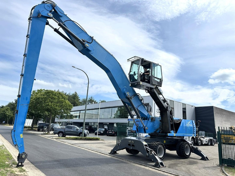 Terex FUCHS MHL 360 OVERSLAGKRAAN / MATERIAL HANDLER / UMSCHLAGBAGGER - TOP ZUSTAND - Pelle sur pneus: photos 3 Terex FUCHS MHL 360 OVERSLAGKRAAN / MATERIAL HANDLER / UMSCHLAGBAGGER - TOP ZUSTAND - Pelle sur pneus: photos 3