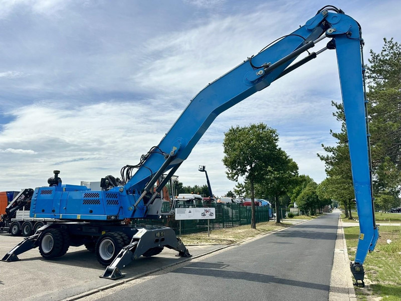 Terex FUCHS MHL 360 OVERSLAGKRAAN / MATERIAL HANDLER / UMSCHLAGBAGGER - TOP ZUSTAND - Pelle sur pneus: photos 2 Terex FUCHS MHL 360 OVERSLAGKRAAN / MATERIAL HANDLER / UMSCHLAGBAGGER - TOP ZUSTAND - Pelle sur pneus: photos 2