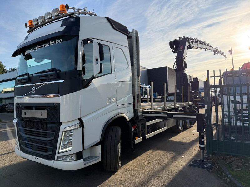 Volvo FH 420 8x4 TRIDEM + (31m!) CRANE HIAB 858 E-7 + JIB X-5 + WINCH - 114.000km - BE TRUCK - Camion grue: photos 3 Volvo FH 420 8x4 TRIDEM + (31m!) CRANE HIAB 858 E-7 + JIB X-5 + WINCH - 114.000km - BE TRUCK - Camion grue: photos 3