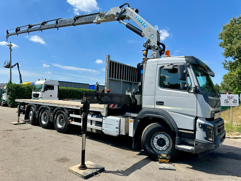 Volvo FMX 330 8x4 TRIDEM + CRANE EFFER 265 / 6S - PLATFORM 7m50 - EURO 6 - RADIO - *473.000km* - TÜV 05/2026 - BE TRUCK - Camion grue: photos 1 Volvo FMX 330 8x4 TRIDEM + CRANE EFFER 265 / 6S - PLATFORM 7m50 - EURO 6 - RADIO - *473.000km* - TÜV 05/2026 - BE TRUCK - Camion grue: photos 1