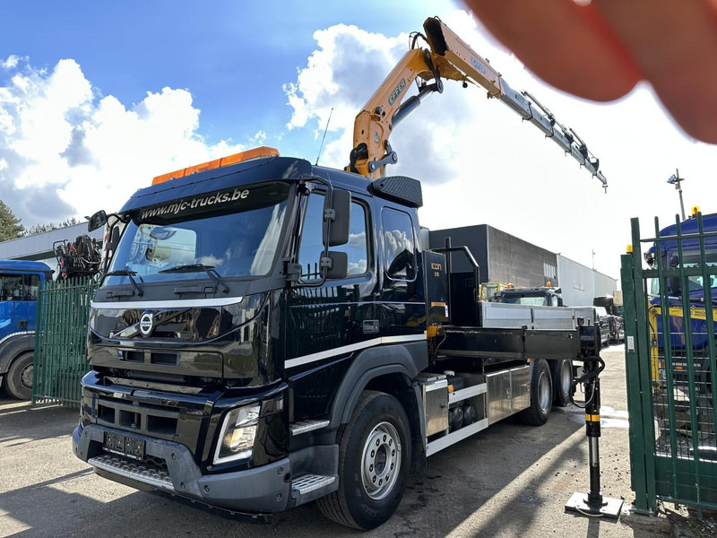 Volvo FMX 370 6x2 PRITSCHE 6M35 + KRAN EFFER 215/6S -*127.000km* - LIFT AXLE - DOUBLE WHEELS - I SHIFT - EURO 6 - BE PAPERS - Camion plateau, Camion grue: photos 5 Volvo FMX 370 6x2 PRITSCHE 6M35 + KRAN EFFER 215/6S -*127.000km* - LIFT AXLE - DOUBLE WHEELS - I SHIFT - EURO 6 - BE PAPERS - Camion plateau, Camion grue: photos 5