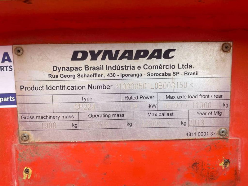 Dynapac CP224 - Compacteur à pneus: photos 3 Dynapac CP224 - Compacteur à pneus: photos 3
