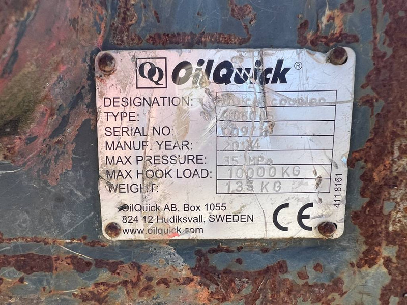 Attache rapide pour Engins de chantier OilQuick OQ60 - 311F / 313F / 315F: photos 16