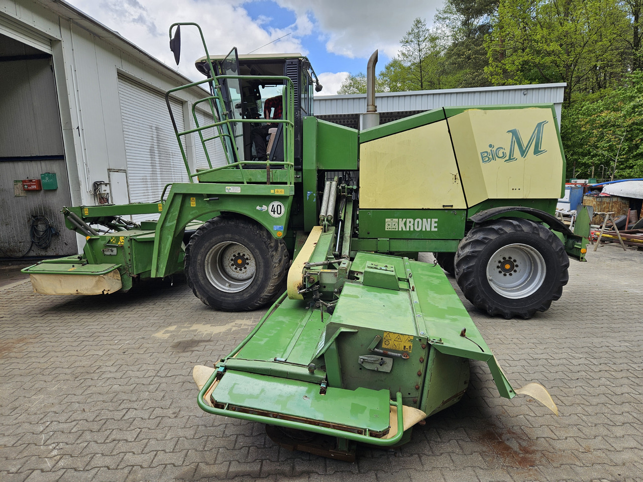 Krone Big M - Faucheuse: photos 1 Krone Big M - Faucheuse: photos 1