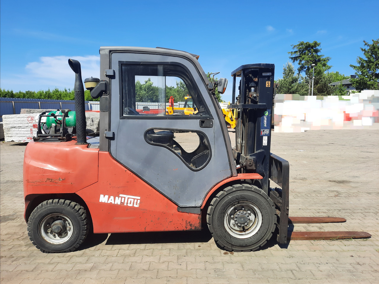 Manitou MI50G - Chariot à mât rétractable: photos 5 Manitou MI50G - Chariot à mât rétractable: photos 5
