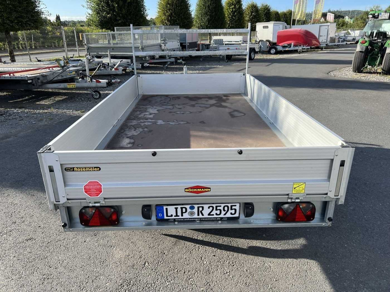 BOECKMANN HL-AL 3016/20 Eco Hochlader - Remorque voiture: photos 4 BOECKMANN HL-AL 3016/20 Eco Hochlader - Remorque voiture: photos 4