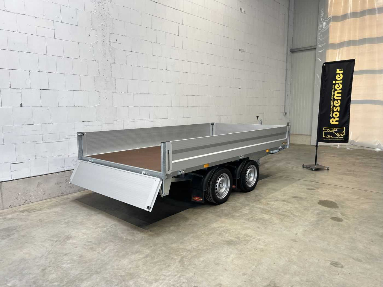 BOECKMANN HL-AL 3218/20 F ECO XXL Hochlader - Remorque plateau: photos 5 BOECKMANN HL-AL 3218/20 F ECO XXL Hochlader - Remorque plateau: photos 5