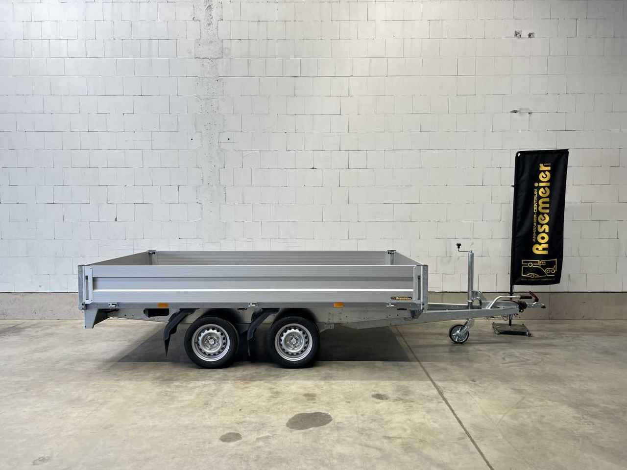 BOECKMANN HL-AL 3218/20 F ECO XXL Hochlader - Remorque plateau: photos 1 BOECKMANN HL-AL 3218/20 F ECO XXL Hochlader - Remorque plateau: photos 1