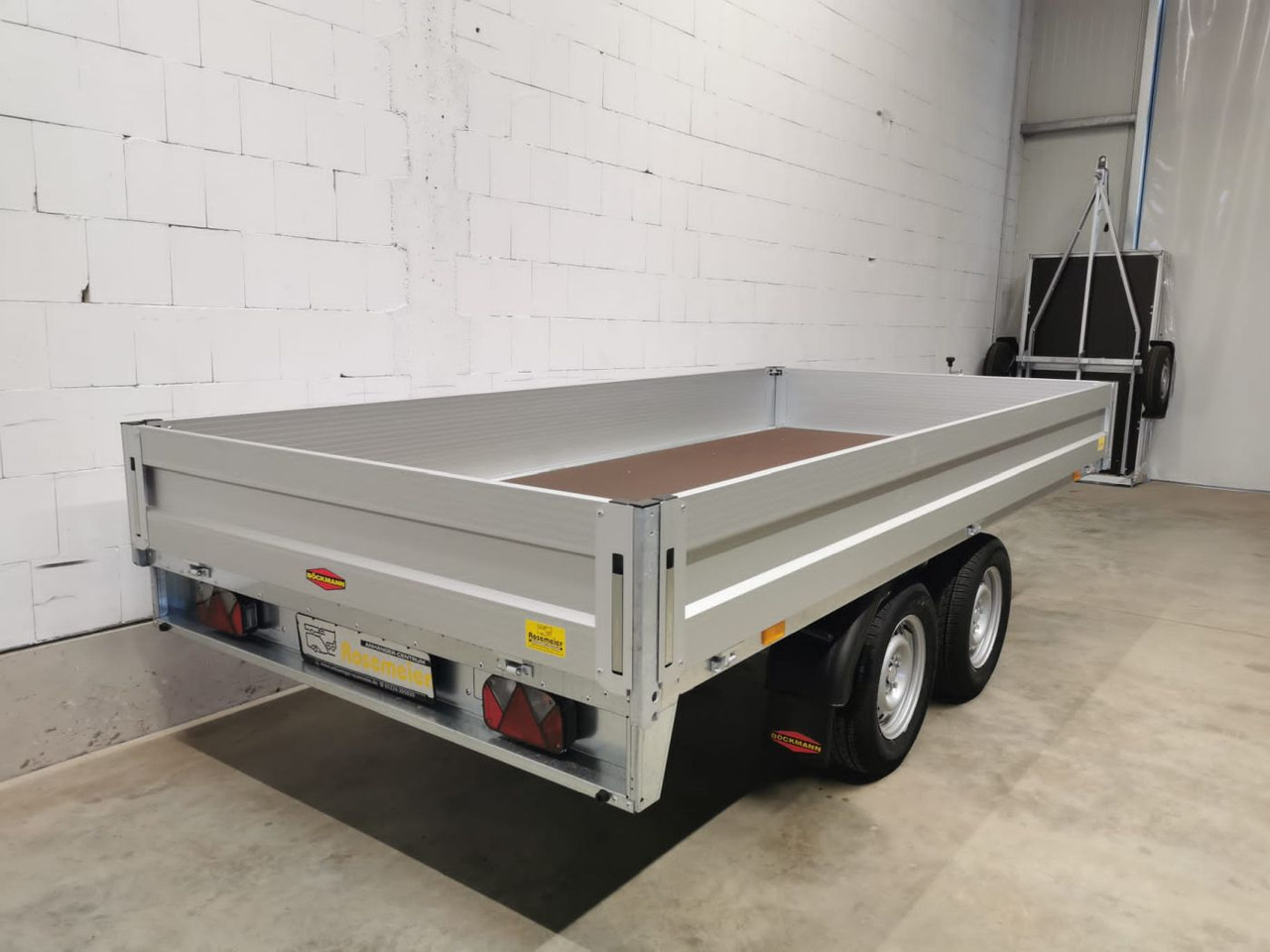 Remorque plateau neuf BOECKMANN HL-AL 3718/27 Eco XXL Hochlader: photos 6