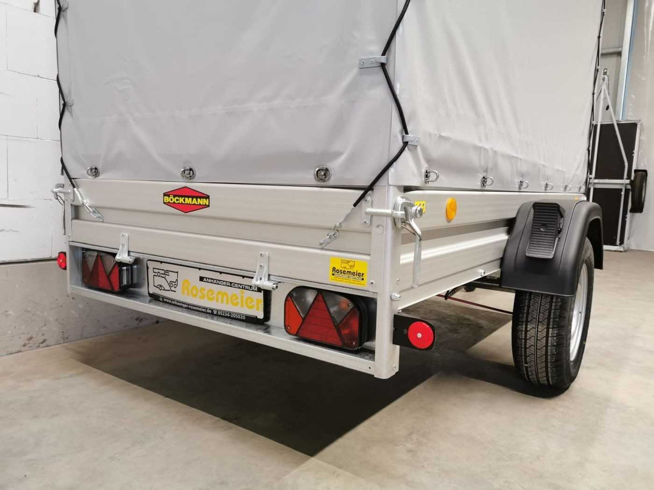Remorque voiture neuf BOECKMANN TL-AL 2513/135 Eco XXL Plane Kastenanhänger gebr: photos 30