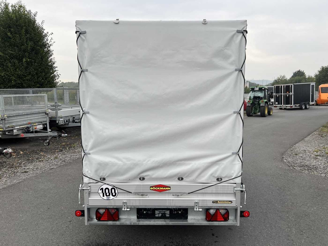 BOECKMANN TL-AL 3015/20 Plane Kastenanhänger gebremst - Remorque voiture: photos 4 BOECKMANN TL-AL 3015/20 Plane Kastenanhänger gebremst - Remorque voiture: photos 4