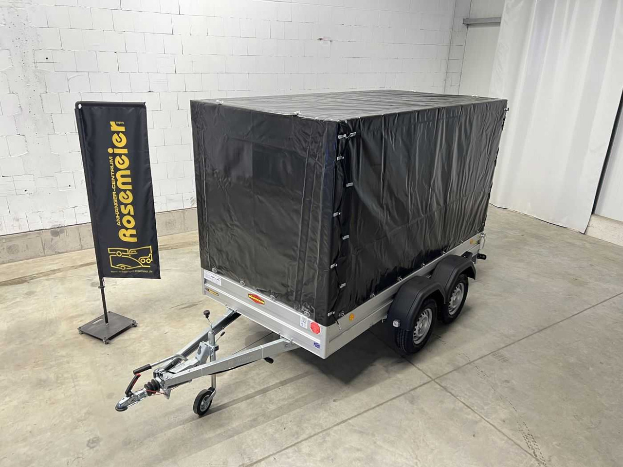 Remorque voiture neuf BOECKMANN TL-AL 3015/27 Eco XXL Plane Kastenanhänger gebre: photos 25
