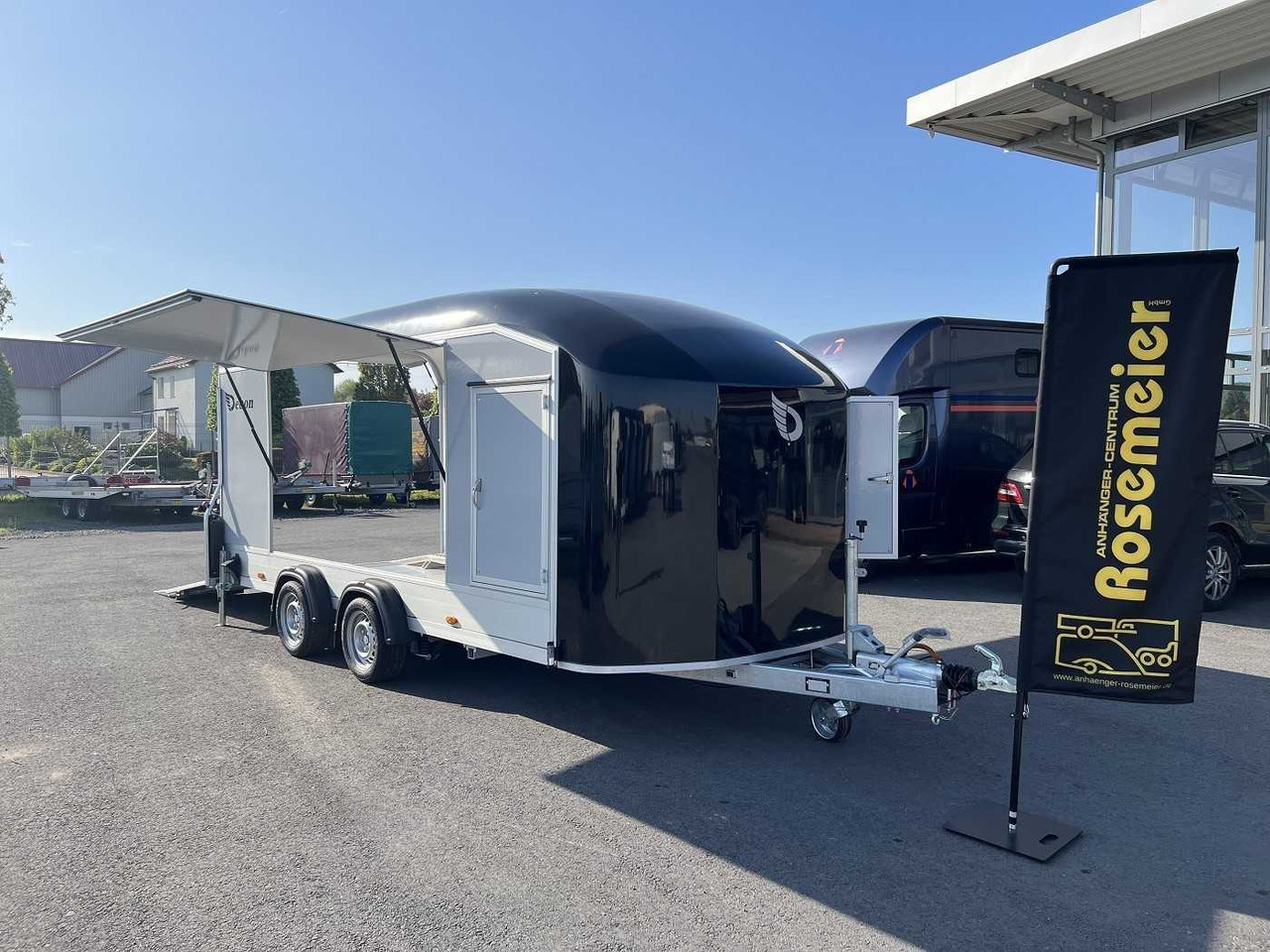 CHEVAL LIBERTE DEBON C1000 Roadster E-Winde, Stand Autotransporter ge - Remorque porte-voitures: photos 2 CHEVAL LIBERTE DEBON C1000 Roadster E-Winde, Stand Autotransporter ge - Remorque porte-voitures: photos 2