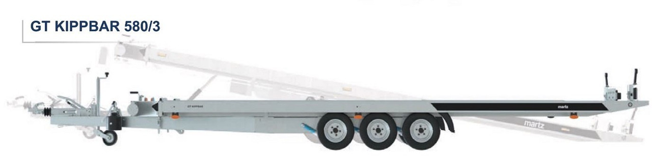 GT Kippbar 580/3 3,5T ALB Autotransporter - Remorque porte-voitures: photos 1 GT Kippbar 580/3 3,5T ALB Autotransporter - Remorque porte-voitures: photos 1