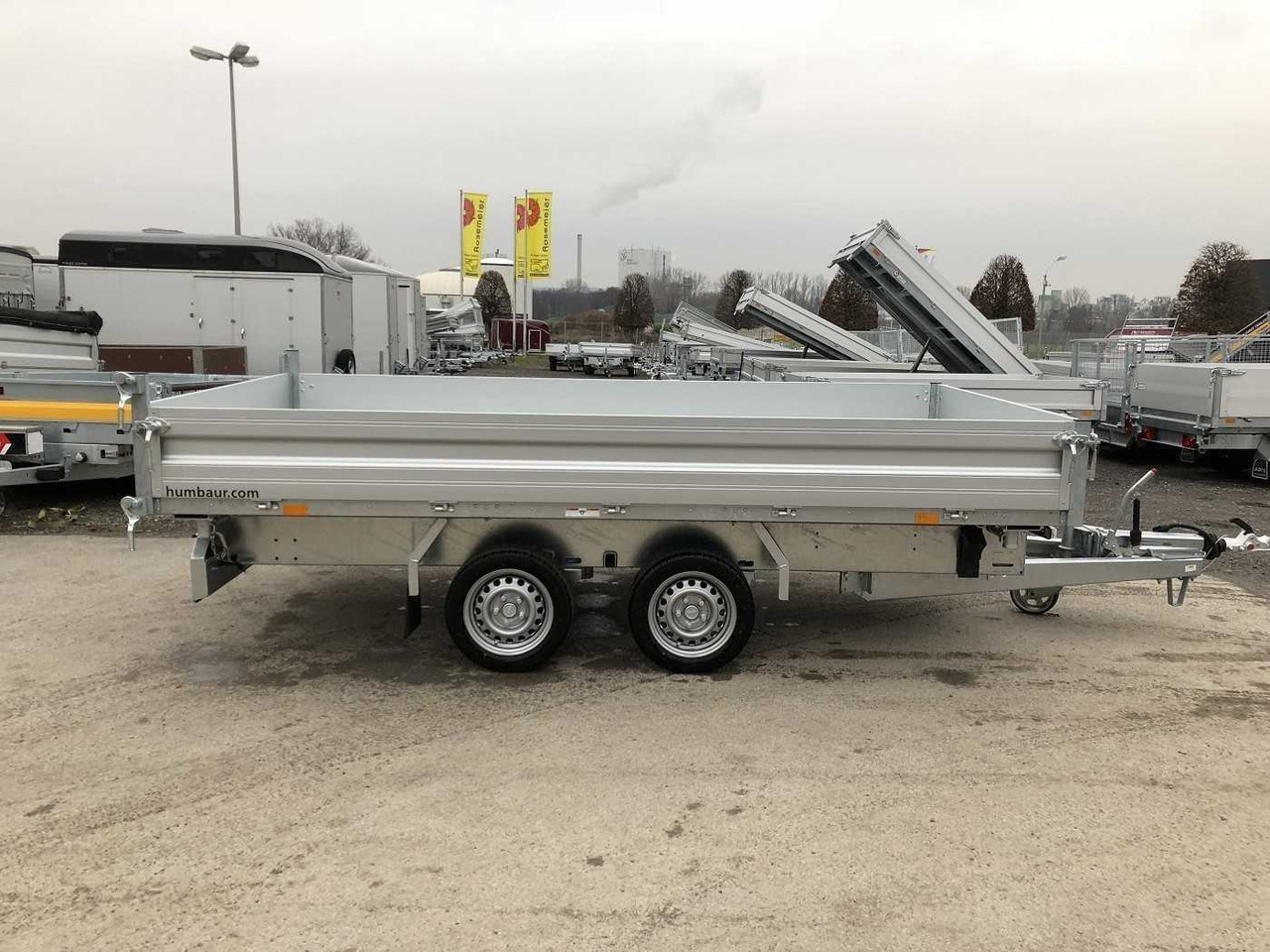 Remorque benne neuf HUMBAUR HTK 3500.37 Dreiseitenkipper: photos 9