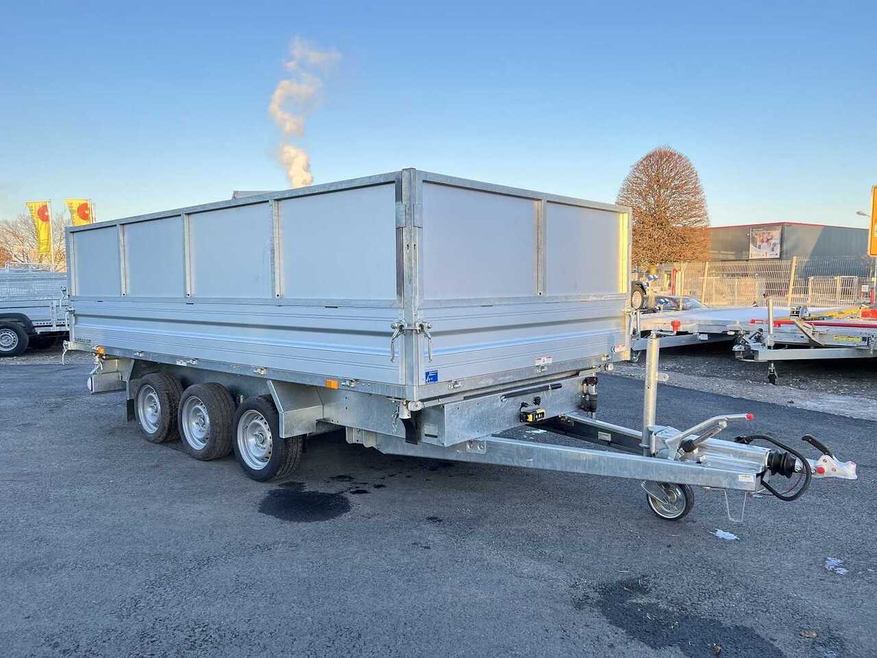 Remorque benne neuf HUMBAUR HTK 3500.41 Tridem EP BWAufs. Dreiseitenkipper: photos 26