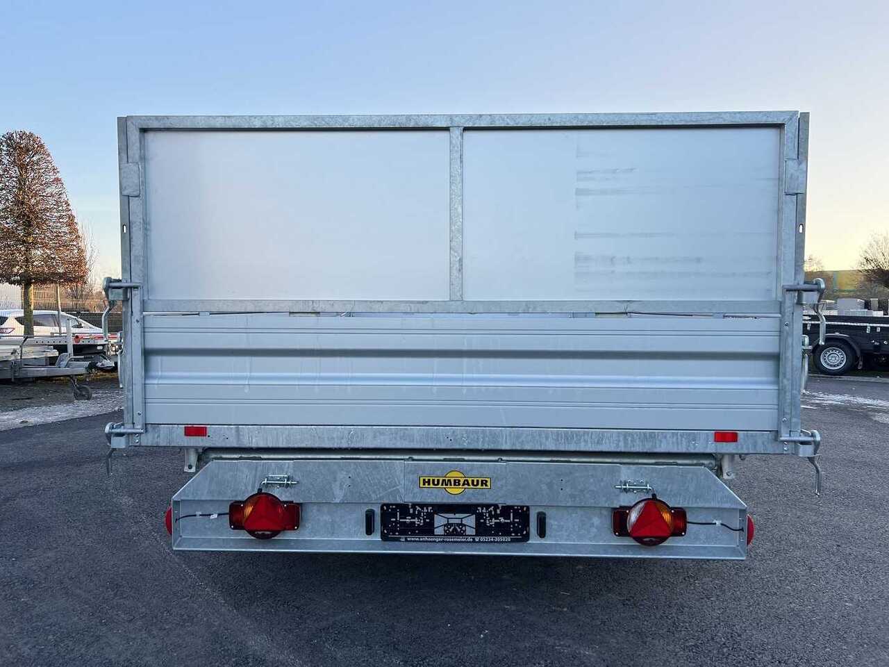 Remorque benne neuf HUMBAUR HTK 3500.41 Tridem EP BWAufs. Dreiseitenkipper: photos 28