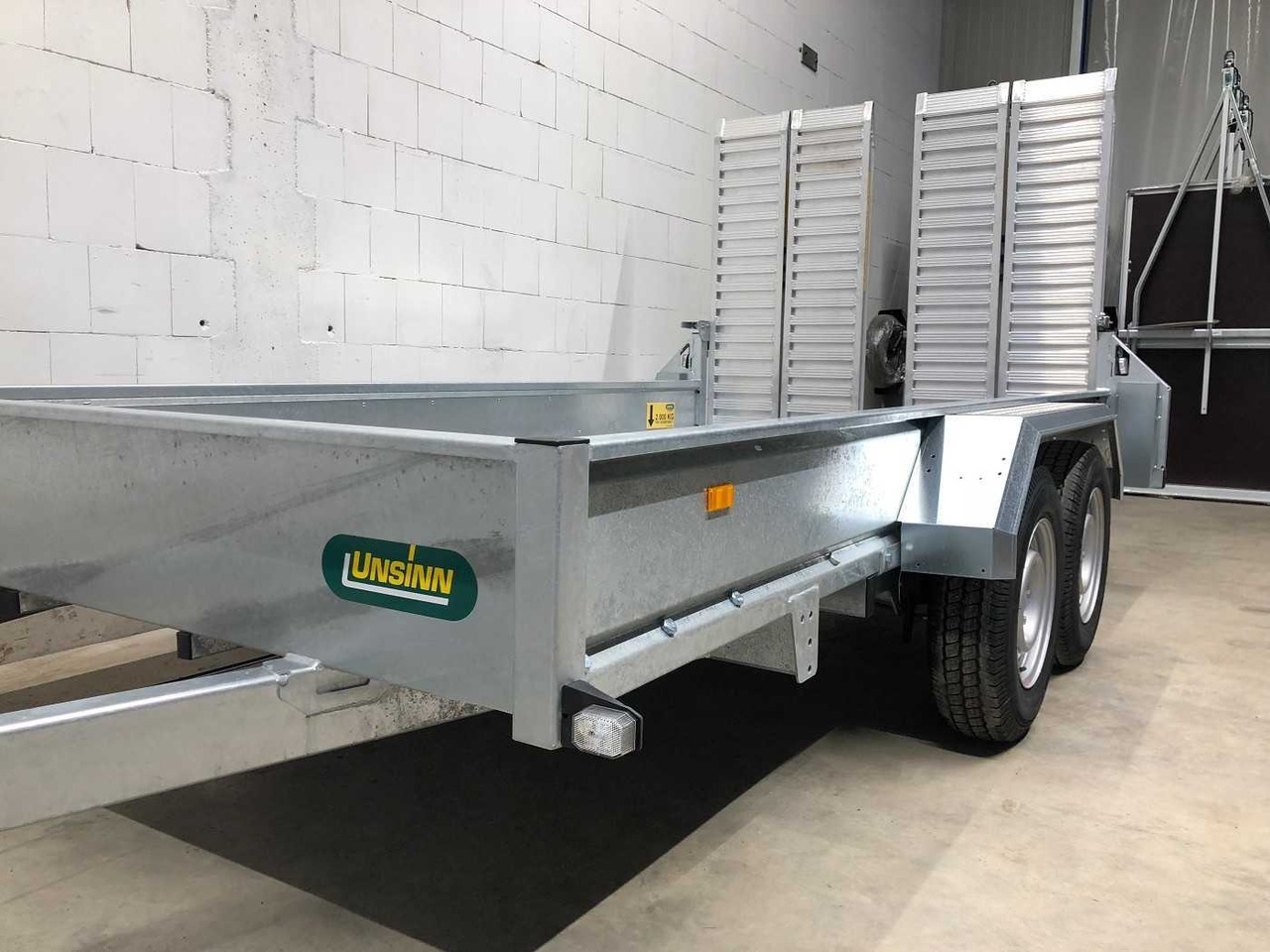 UNSINN UB 3618-35-14 Doppelrampe Maschinentransporter - Remorque porte engin: photos 5 UNSINN UB 3618-35-14 Doppelrampe Maschinentransporter - Remorque porte engin: photos 5