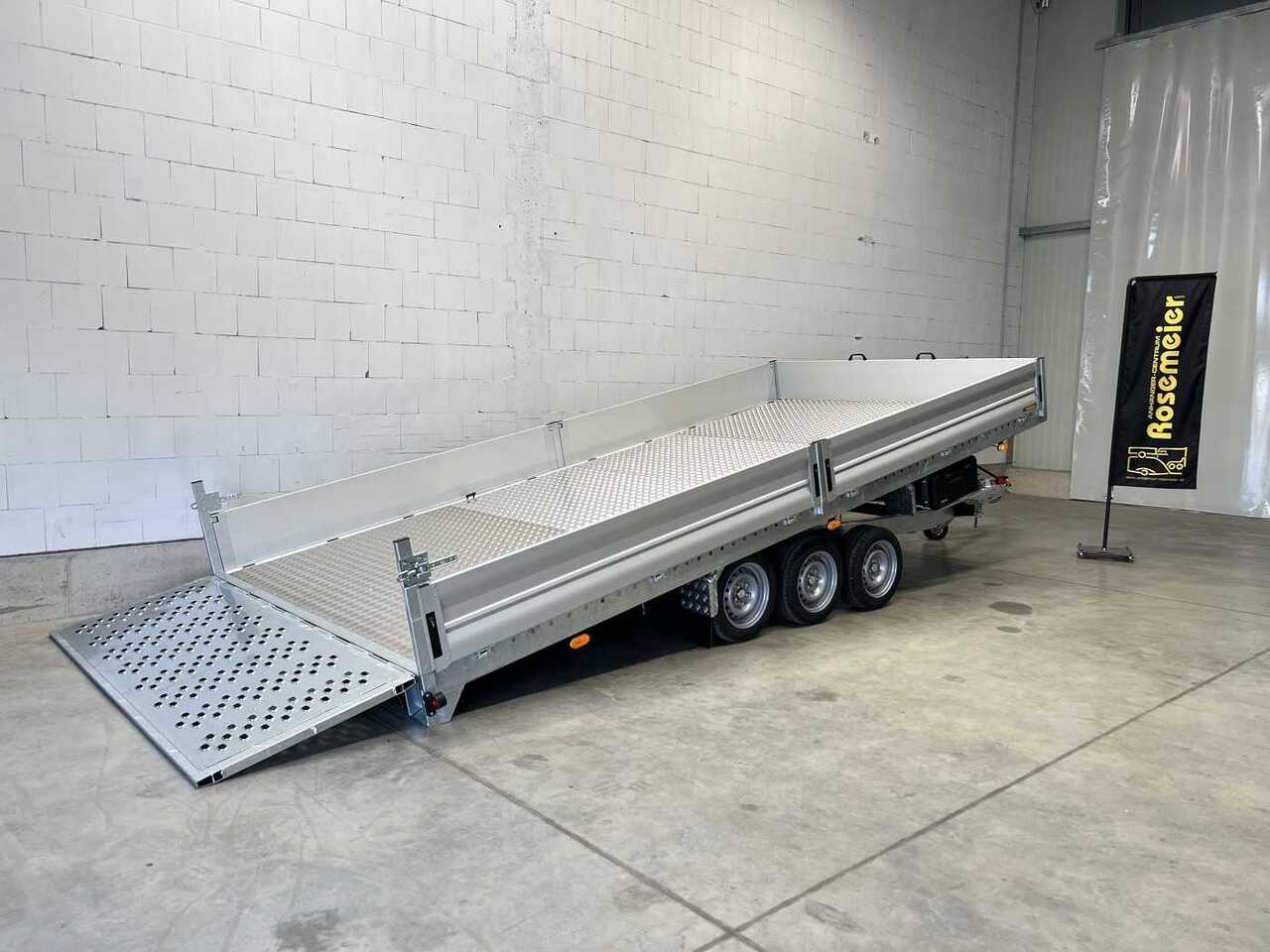 VEZEKO Jumbo W 35.51 Tridem Maschinentransporter - Remorque porte engin: photos 2 VEZEKO Jumbo W 35.51 Tridem Maschinentransporter - Remorque porte engin: photos 2
