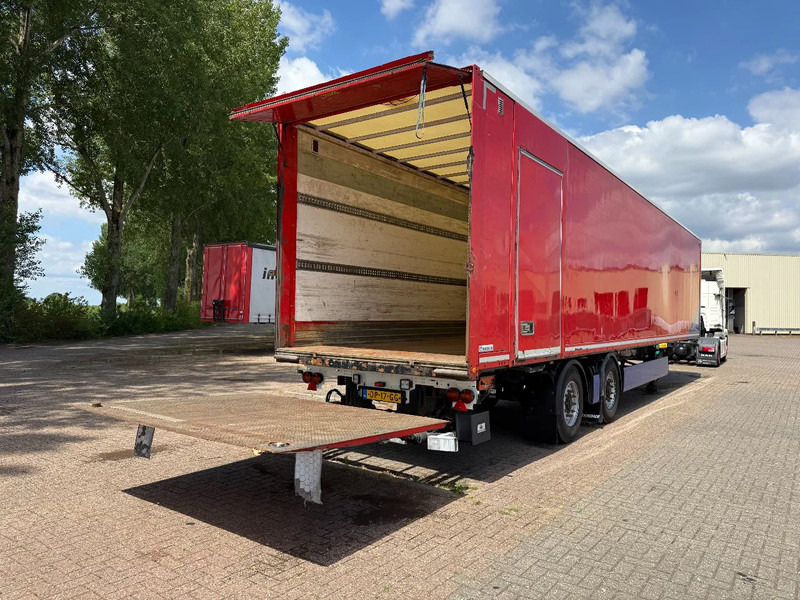 Krone 2-Assige Tridex gestuurde kasten oplegger met 2-tons klep - Semi-remorque fourgon: photos 3 Krone 2-Assige Tridex gestuurde kasten oplegger met 2-tons klep - Semi-remorque fourgon: photos 3