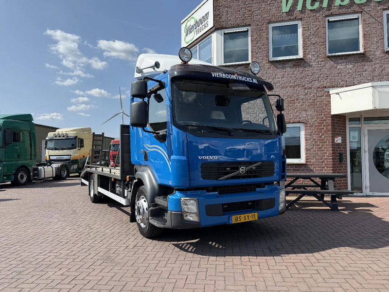 Volvo FL 12.240 FL12 .240 machinetransporter / euro4 / Schaltgetriebe / 219.746KM / Holland Truck - Camion porte-voitures: photos 1 Volvo FL 12.240 FL12 .240 machinetransporter / euro4 / Schaltgetriebe / 219.746KM / Holland Truck - Camion porte-voitures: photos 1