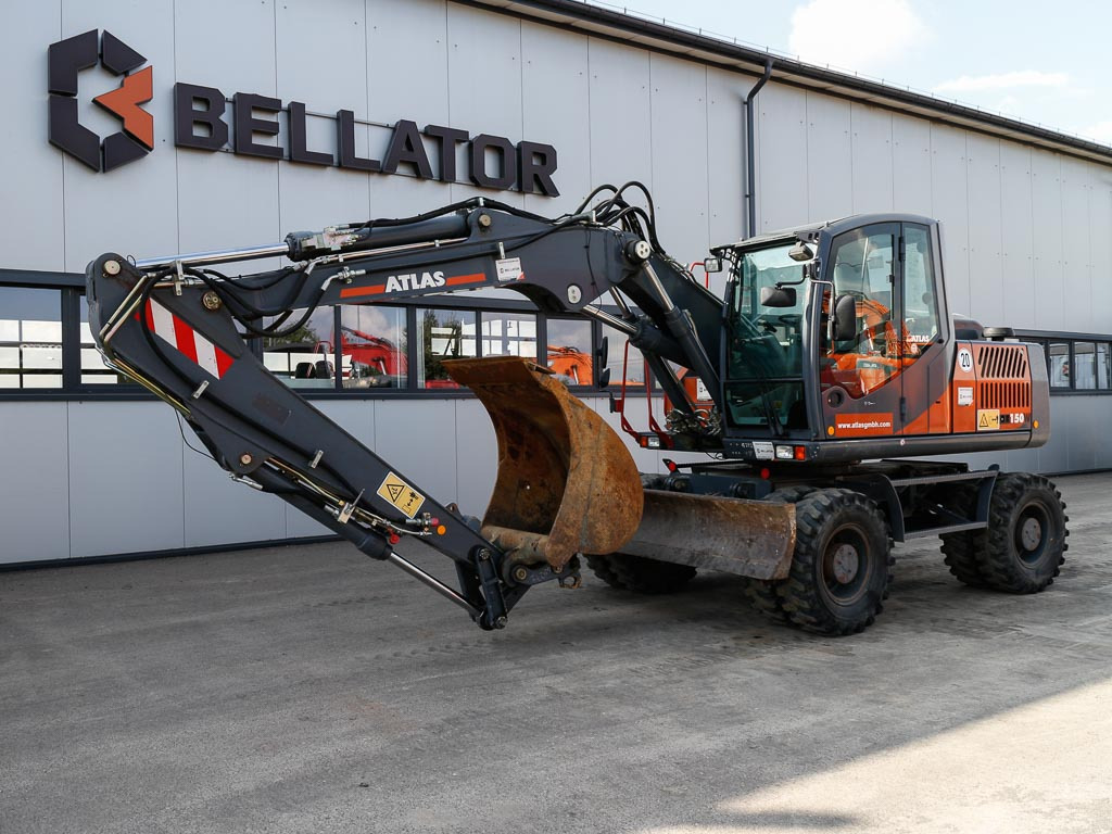 ATLAS 150W - Pelle sur pneus: photos 2 ATLAS 150W - Pelle sur pneus: photos 2