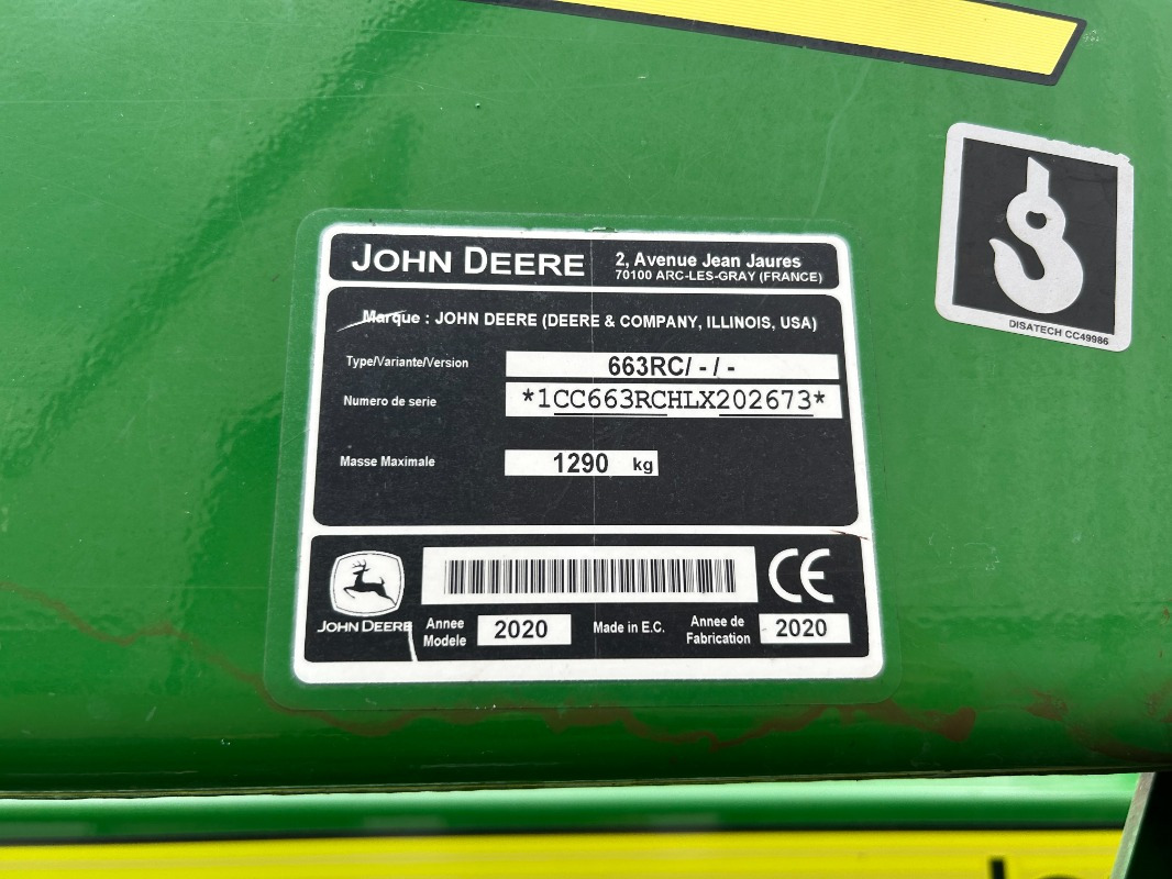 Tracteur agricole John Deere 6155M: photos 10