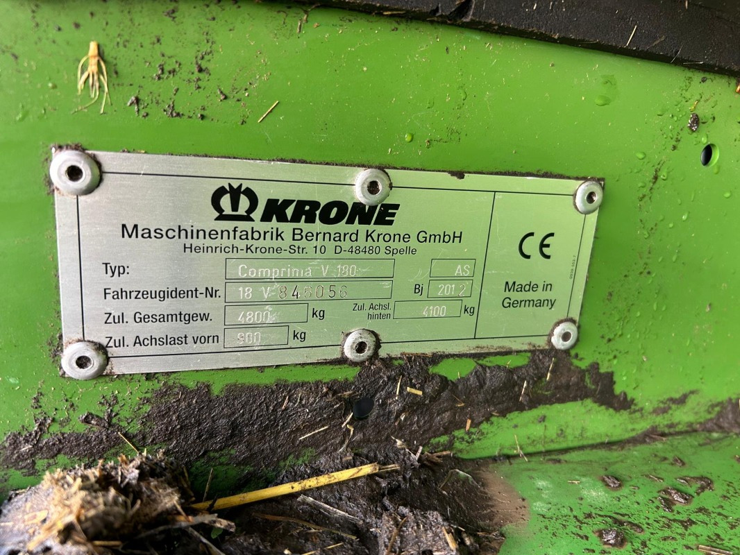 Enrubanneuse Krone Comprima V 180 XC: photos 11