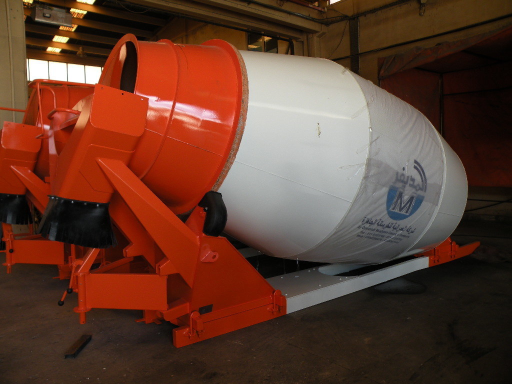 NT MAKINA 8-10-12 m3 CAPACITY MIXER - Tambour malaxeur: photos 1 NT MAKINA 8-10-12 m3 CAPACITY MIXER - Tambour malaxeur: photos 1