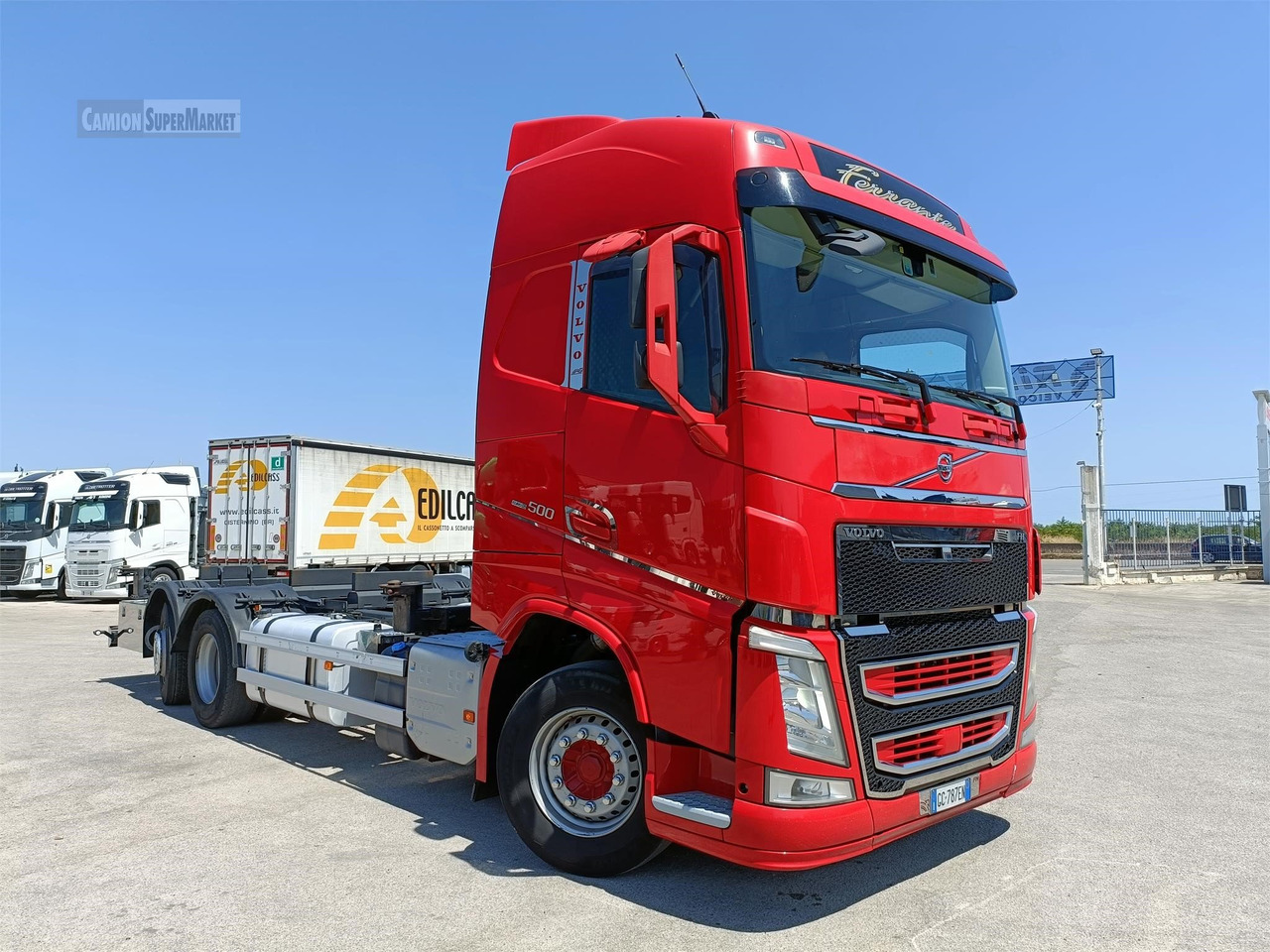VOLVO FH500 - Camion porte-conteneur/ Caisse mobile: photos 1 VOLVO FH500 - Camion porte-conteneur/ Caisse mobile: photos 1