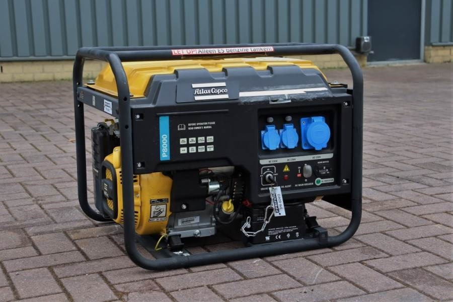Atlas Copco P8000 Valid inspection, *Guarantee! Gasoline, 6.5 - Groupe électrogène: photos 1 Atlas Copco P8000 Valid inspection, *Guarantee! Gasoline, 6.5 - Groupe électrogène: photos 1