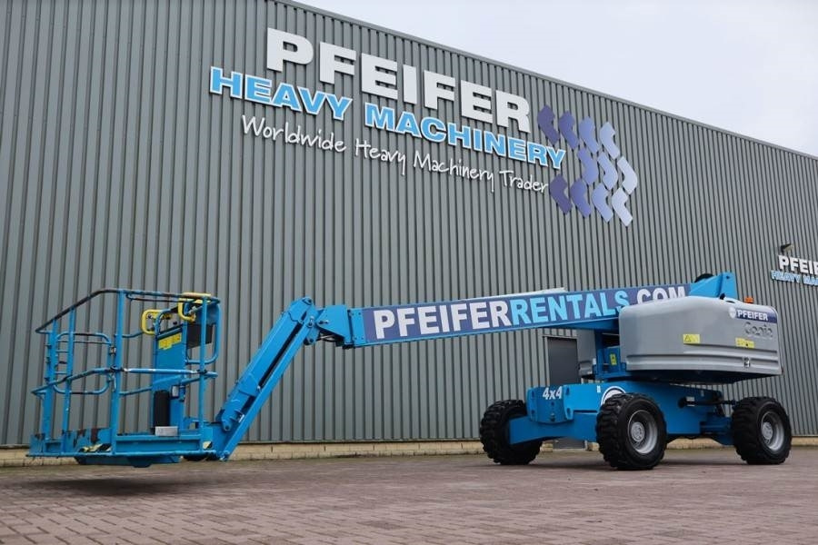 Genie S45 Valid inspection, *Guarantee! Diesel, 4x4 Driv - Nacelle télescopique: photos 1 Genie S45 Valid inspection, *Guarantee! Diesel, 4x4 Driv - Nacelle télescopique: photos 1